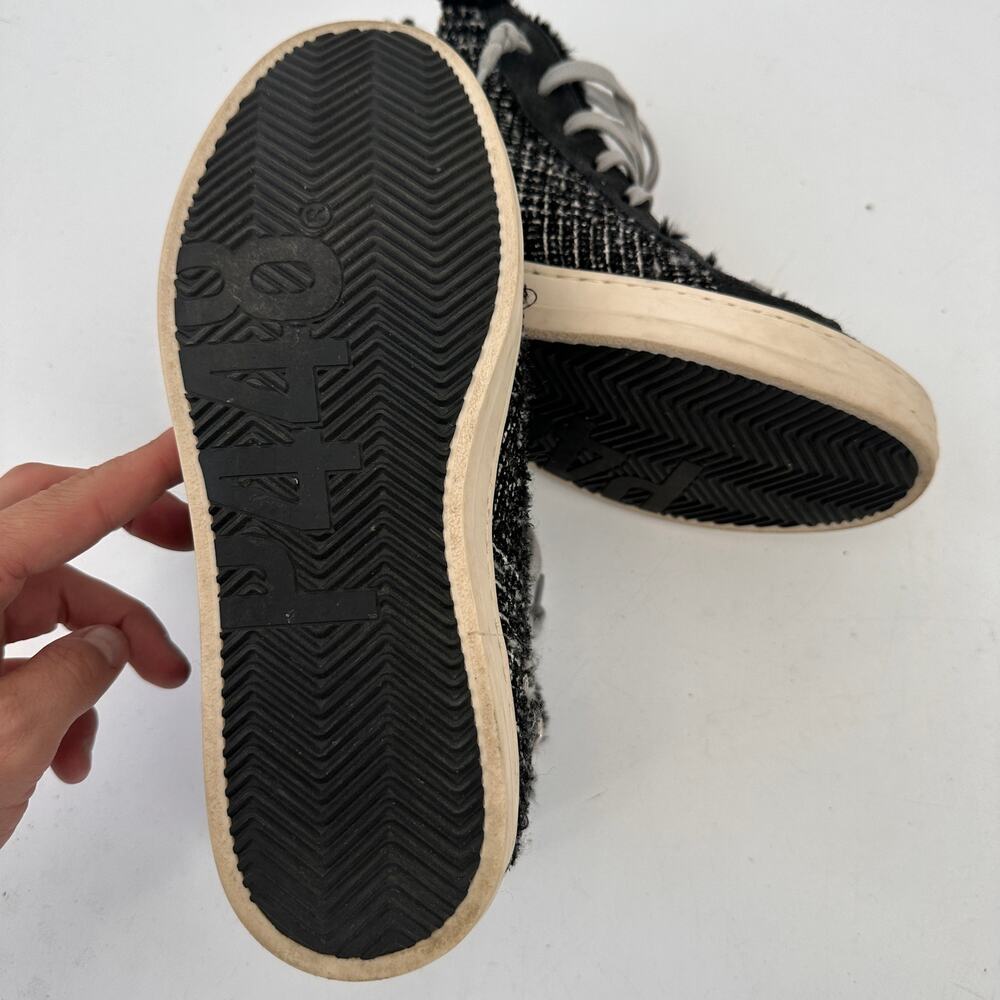 P448 Skate Faux Fur Trim High Top Sneakers // 39 - Picture 8 of 10